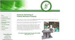 Desktop Screenshot of aluminumdipbrazing.com